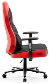 Herné kreslo Diablo X-Gamer 2.0 Normal Size, čierno-červené