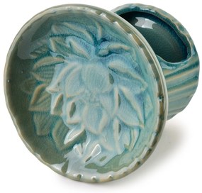 Keramická aroma lampa LILIEN 8,5 cm modrá