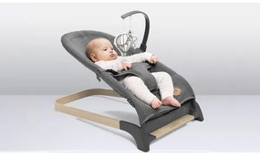 Lionelo - Detská hojdačka JUNE šedá