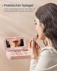 Šperkovnica ANAH ružová JBC180S01