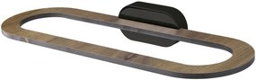 Erga Bergen, držiak na uteráky 310 mm, čierna-hnedá, ERG-07959
