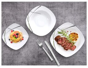 18-dielna súprava porcelánového riadu Orion Green