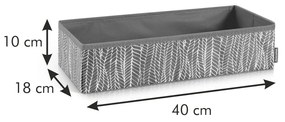 Tescoma krabica otvorená FANCY HOME, 40 x 18 x 10 cm, cappuccino