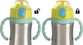 Zelená antikoro detská fľaša 330 ml - Orion