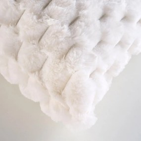 Dekoračný vankúš z umelej kožušiny 45x45 cm Frosty – douceur d'intérieur