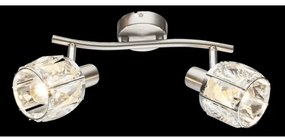 Globo 54356-2 - Bodové svietidlo KRIS 2xE14/40W/230V