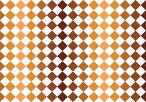 Fototapeta - Mozaika - hnedé dlaždice (254x184 cm)