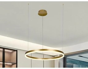 LED Stmievateľný luster na lanku LED/42W/230V 3000-6500K + diaľkové ovládanie