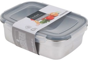 Excellent Houseware Nerezová nádoba s plastovýmviečkom 750 ml, 0,75 l
