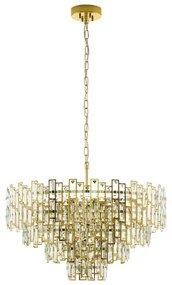 Eglo 39614 - Luster na reťazi CALMEILLES 10xE14/25W/230V priemer 78 cm