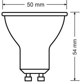 LED žiarovka Philips GU10 - 4W - 345 Lm - teplá biela - CorePro Premium