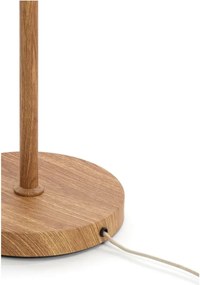 Stojacia lampa v prírodnej farbe s textilným tienidlom (výška 159 cm) Dania – Light &amp; Living