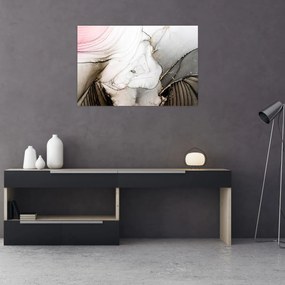 Obraz - Mramorový atrament (90x60 cm)