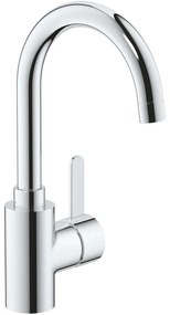 GROHE Eurosmart Cosmopolitan páková umývadlová batéria s otočným výtokom, s odtokovou súpravou Push-Open, výška výtoku 202 mm, chróm, 23933001