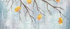 Obraz - Daždivý jeseň (120x50 cm)