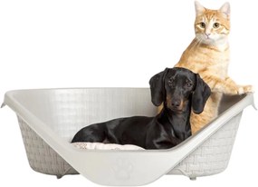 BAMA Pelech pre mačky a psov NIDO, svetlo sivý Délka: 110 cm