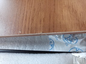 AKCIA Konferenčný stolík s doskou v dekore gaštan MERRO II. akosť