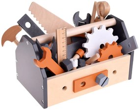 Jokomisiada Veľká drevená dielňa + náradie a DIY box ZA4836