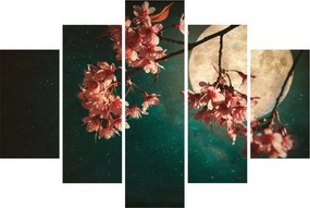 Obraz - Sakura v splne (150x105 cm)