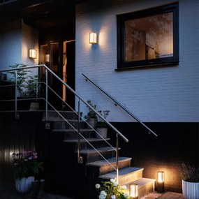 Philips 17429/30/P7 - LED RGB Vonkajšie svietidlo Hue IMPRESS 2xLED/8W/230V IP44