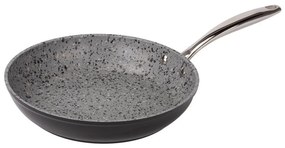 Lamart - Granitová panvica 26 cm čierna/šedá/nerez