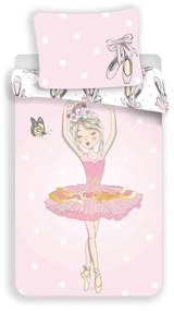 JERRY FABRICS -  Obliečky Ballerina 140/200, 70/90