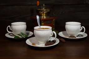 Thun obedová súprava  Bernadotte biela 26-dielná