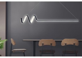 Závesná lampa, Waterwave - Black Body, White Light