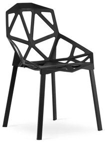 Set troch stoličiek ESSEN čierne (3ks)