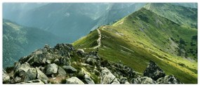 Obraz - Horská krajina (120x50 cm)