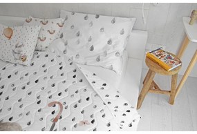 Prešívaná deka a obliečka na vankúš v súprave z bavlneného saténu 140x200 cm – Butter Kings