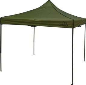 CATTARA Párty stan s nožnicovou konštrukciou 3x3 m, zelený, WATERPROOF