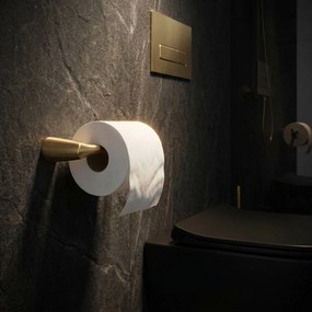 Rea Vibe, nástenný držiak toaletného papiera, brúsené zlato, REA-60104