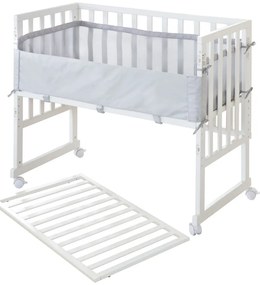 Biela postieľka 90x45 cm – Roba