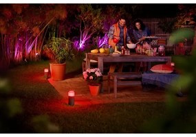 Philips 17415/30/P7 - Rozširovacia sada LED RGB vonkajšie svietidlo Hue LED/8W/230V