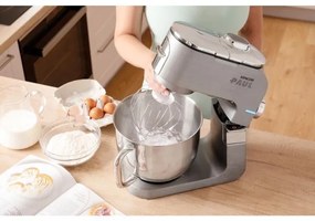 Sencor kuchynský robot 1700W s nerezovou miskou, matný chróm