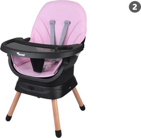 JOKOMISIADA Multifunkčné otočné detské kresielko na kŕmenie 6 v 1 ZA5659