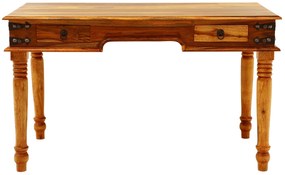 furniture-nabytek.cz - Písací stôl z masívneho dreva palisander 130x76x70