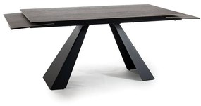 Jedálenský stôl Salvadore 180 x 90 cm, tmavo hnedá
