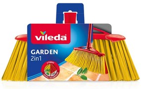 Záhradná metla 2v1