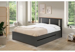 Antracitovosivá zásuvka Marckeric Enara, 137 x 147 cm