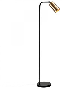 Stojacia lampa Emek 120 cm čierno-zlatá
