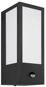 Globo 31980OS-Vonkajšie nástenné svietidlo so senzorom GUNDULA 1xE27/60W/230V IP44