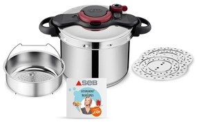 Tlakový hrniec Tefal Clipso Minut Easy P4624967 9 l (rozbalené)