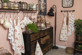 Bavlnená utierka s kvetmi Little Rose Collection - 52*72 cm