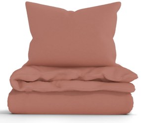 Bavlnené obliečky Renforcé – Jasmine terakota