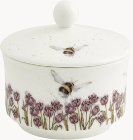 Cukornička z jemného kostného porcelánu Bumble Bee