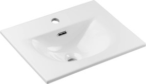 Comad Nábytkové keramické umývadlo SKY 3 50CM, 51x40 cm, biela lesklá