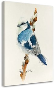 Gario Obraz na plátne Malý modrý vták - Dorota Martyńska Rozmery: 40 x 60 cm