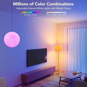 Govee - LED RGBWW Stmievateľná žiarovka Smart E27/12W/230V 2700-6500K Wi-Fi